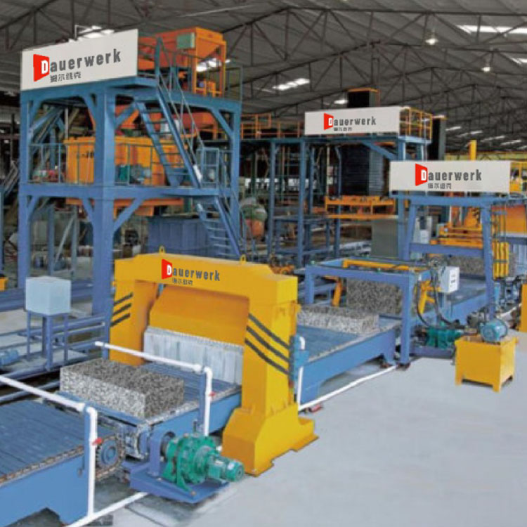 Ceramic foam concrete block equipment
